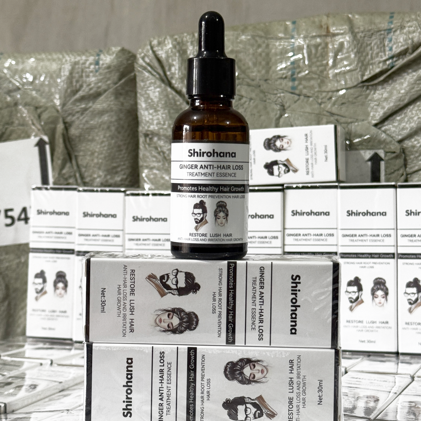 Shirohana Ginger Anti-Hair Loss Treatment Essence